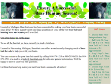 Tablet Screenshot of bearsbait.com